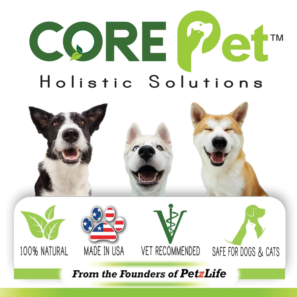 CORE Pet Founders brand photo emphasizes decades of pet oral care expertise.