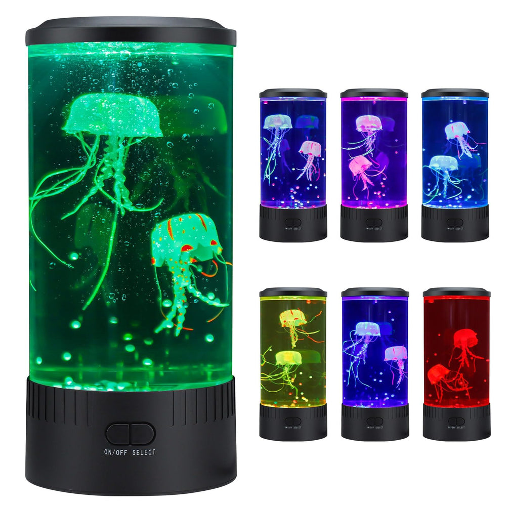Cosney Jellyfish Lamp color-changing seven colors for mood lighting and relaxation