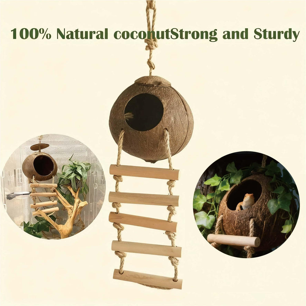 COSOC reptile hammock offers soft resting with durable seagrass support.