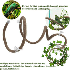 COSOC reptile vines create a natural jungle vibe and climbing opportunities.