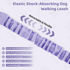 COSOWO shock-absorbing bungee extends up to 88 inches to reduce strain