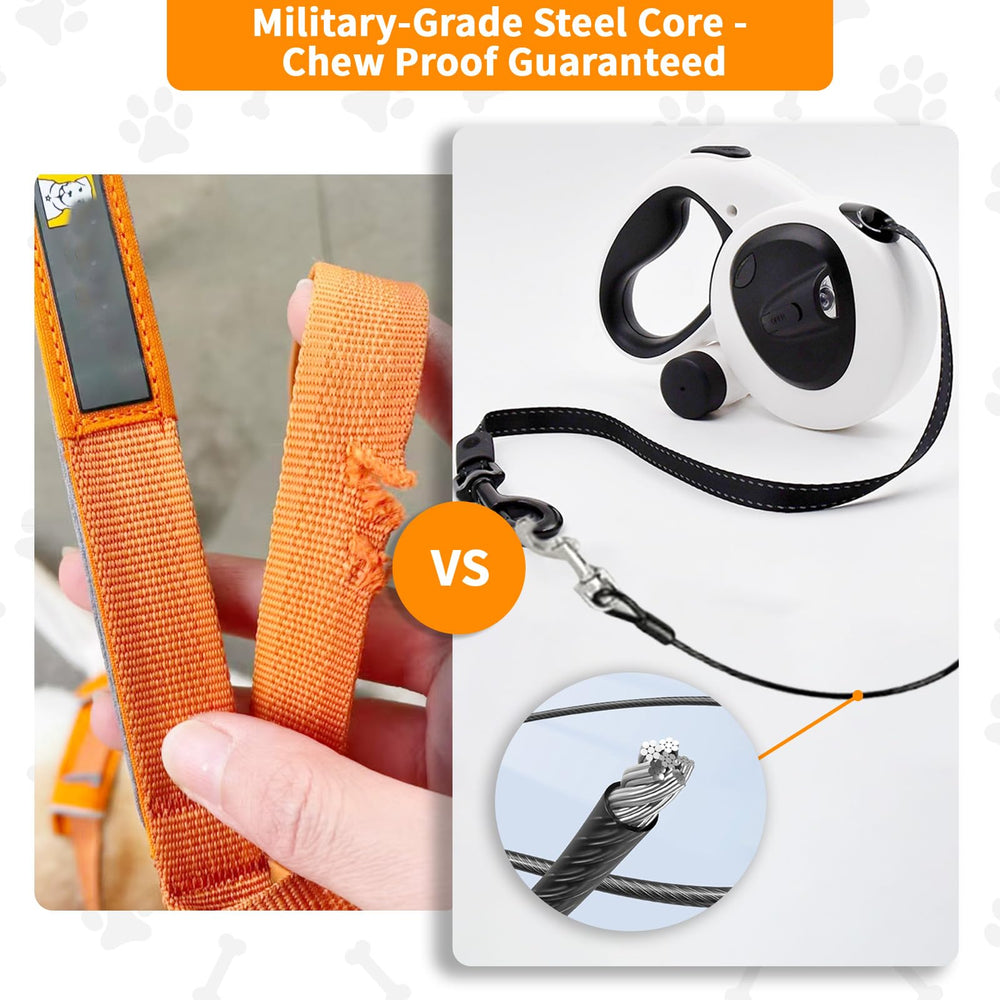 COSOWO waste bag dispenser attached for convenient on-the-go pickup