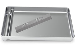 COSPARX upgraded stainless steel litter tray hood-clip design enhances secure attachment and odor containment