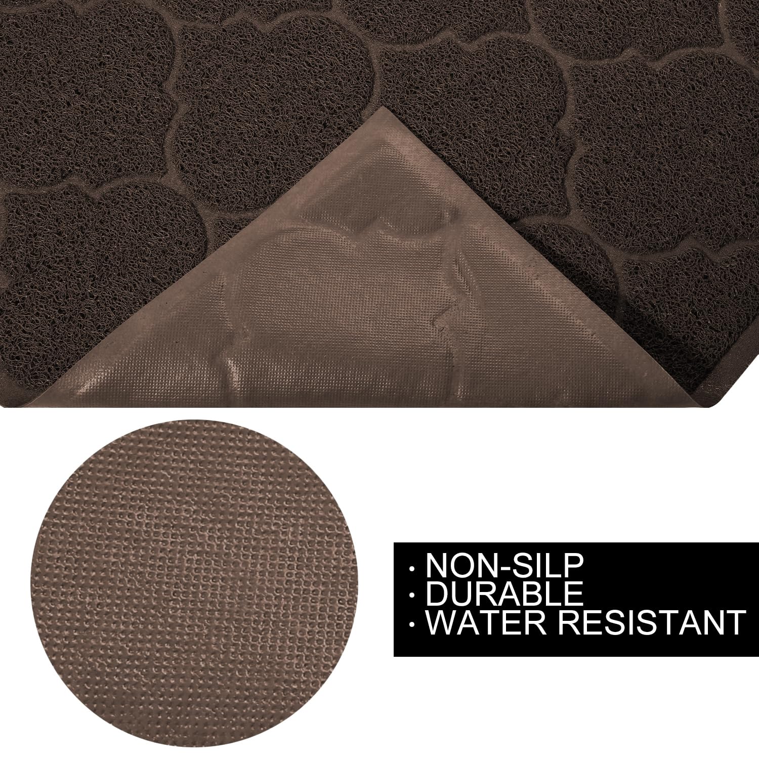 Cosyearn LittleTiger XL mat easy to clean with vacuum or hose.