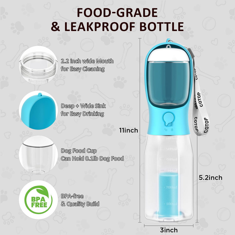 COTOP 20oz bottle is dishwasher-safe for easy cleanup after adventures.
