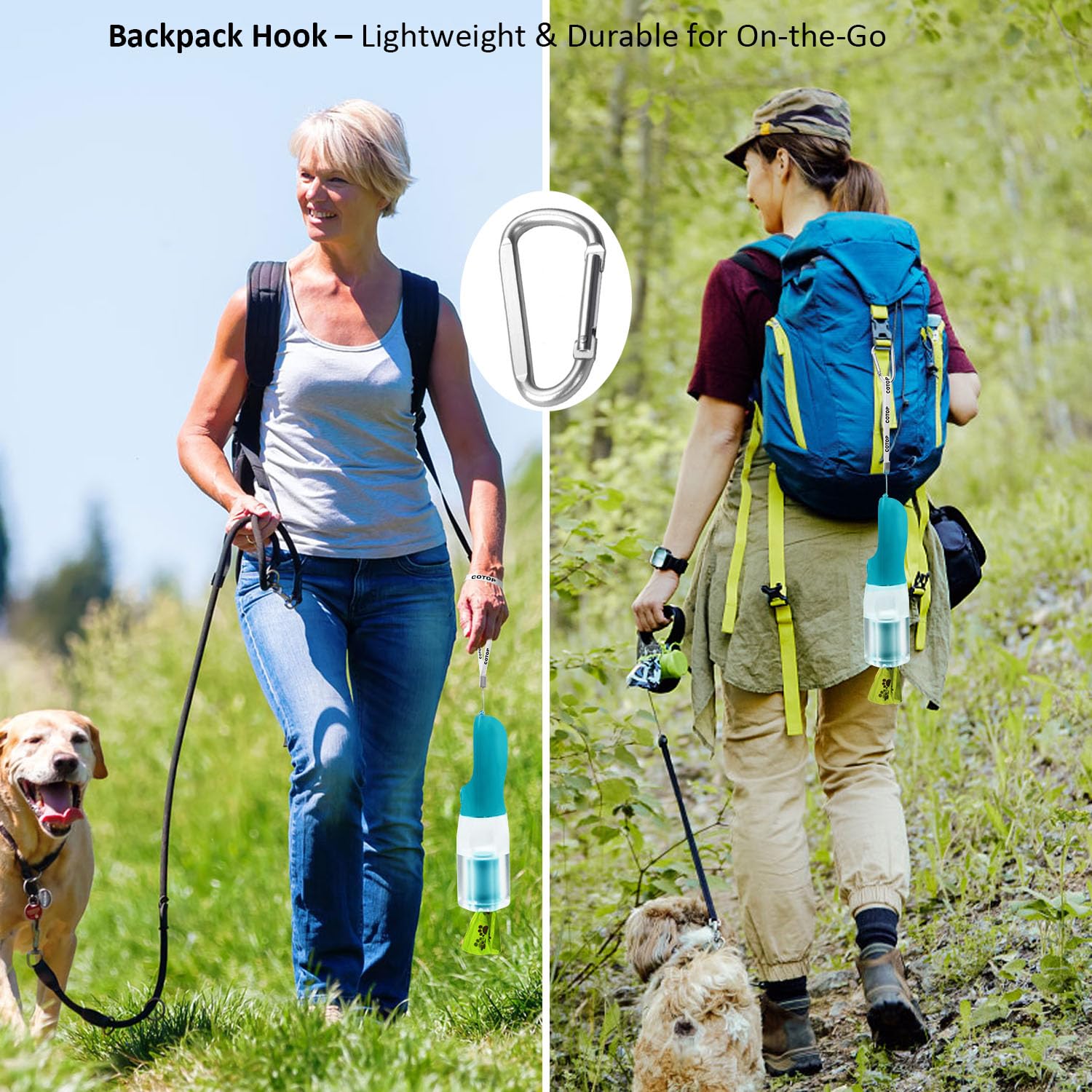 COTOP easy one-handed operation for quick hydration on outings.