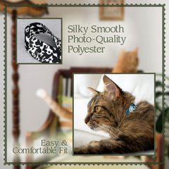 Country Brook Design rattlesnake cat collar made in USA with durable hardware