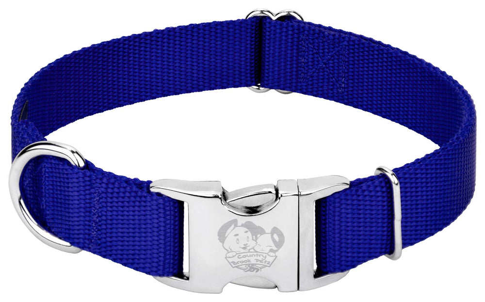 Country Brook Petz not-for-tie-out warning—safe use with standard leashes.