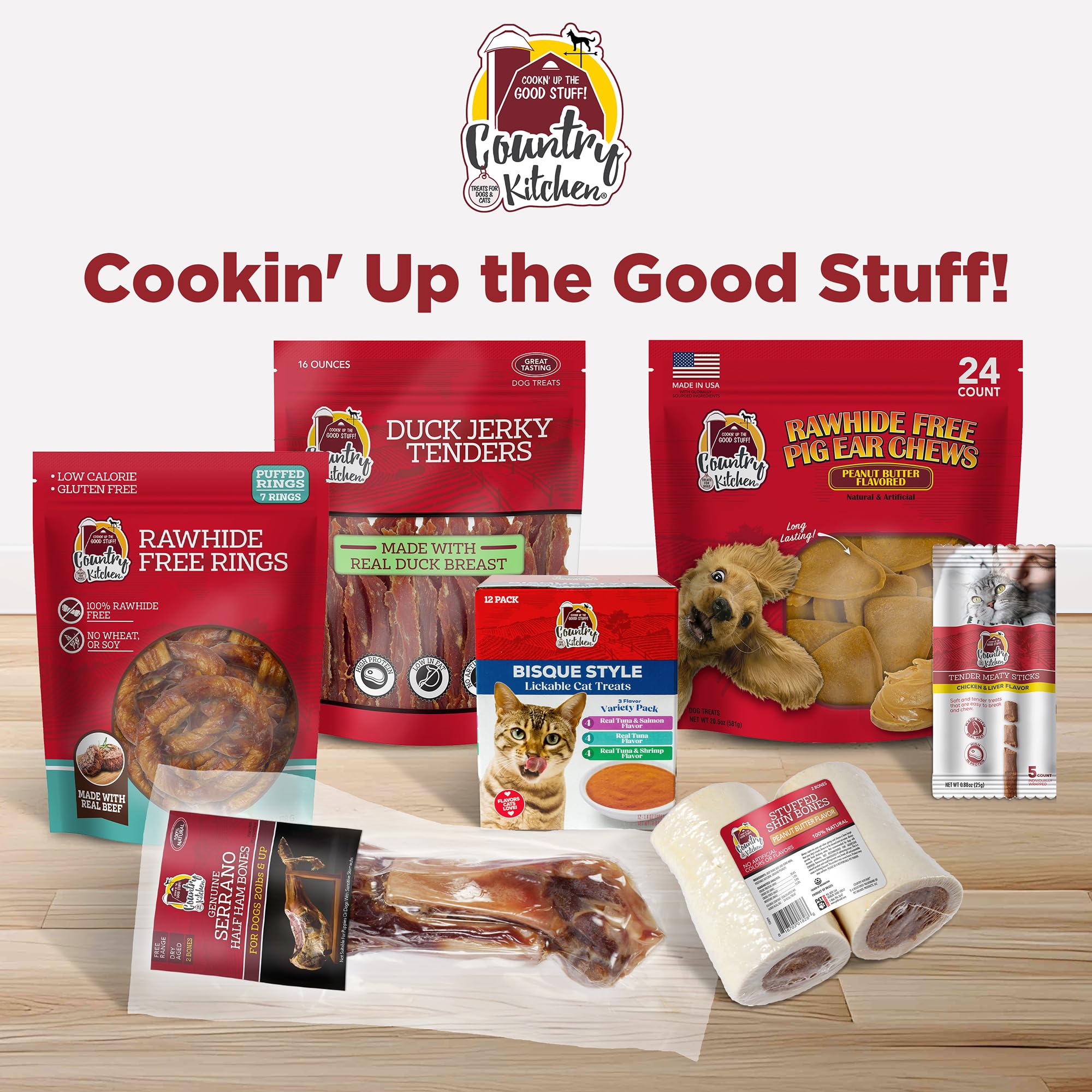 Country Kitchen Duck Jerky Tenders 3 oz package highlighting convenient small-batch snack