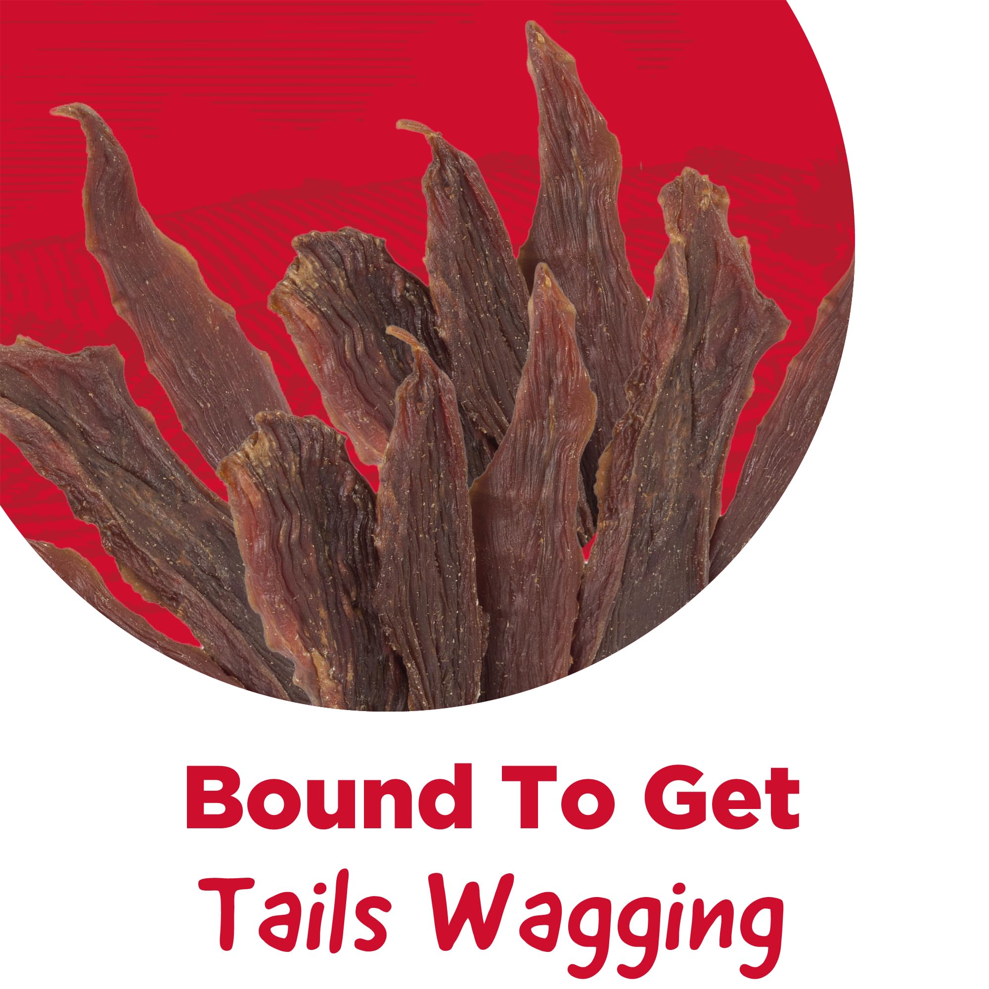 Country Kitchen Duck Jerky Tenders low-fat presentation for healthier indulgence