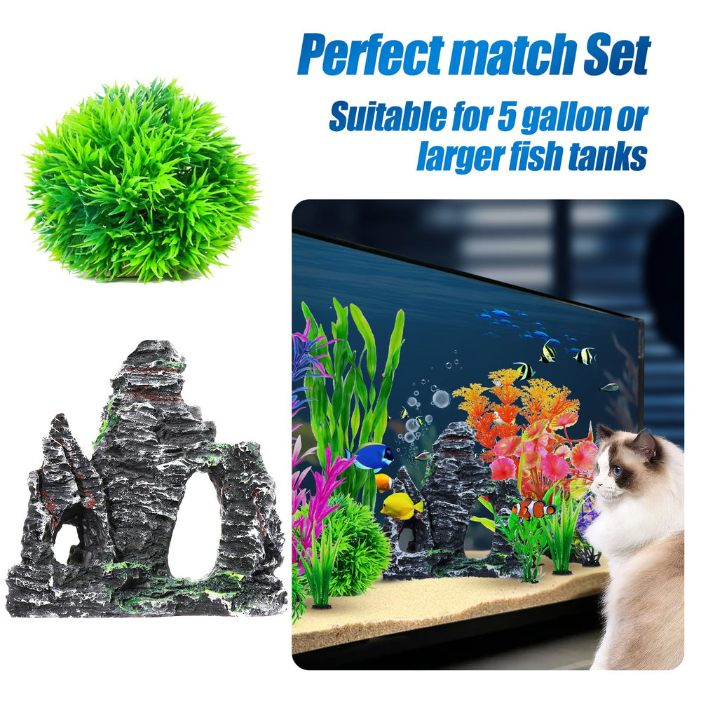 CousDUoBe tank setup illustrating easy placement in aquarium