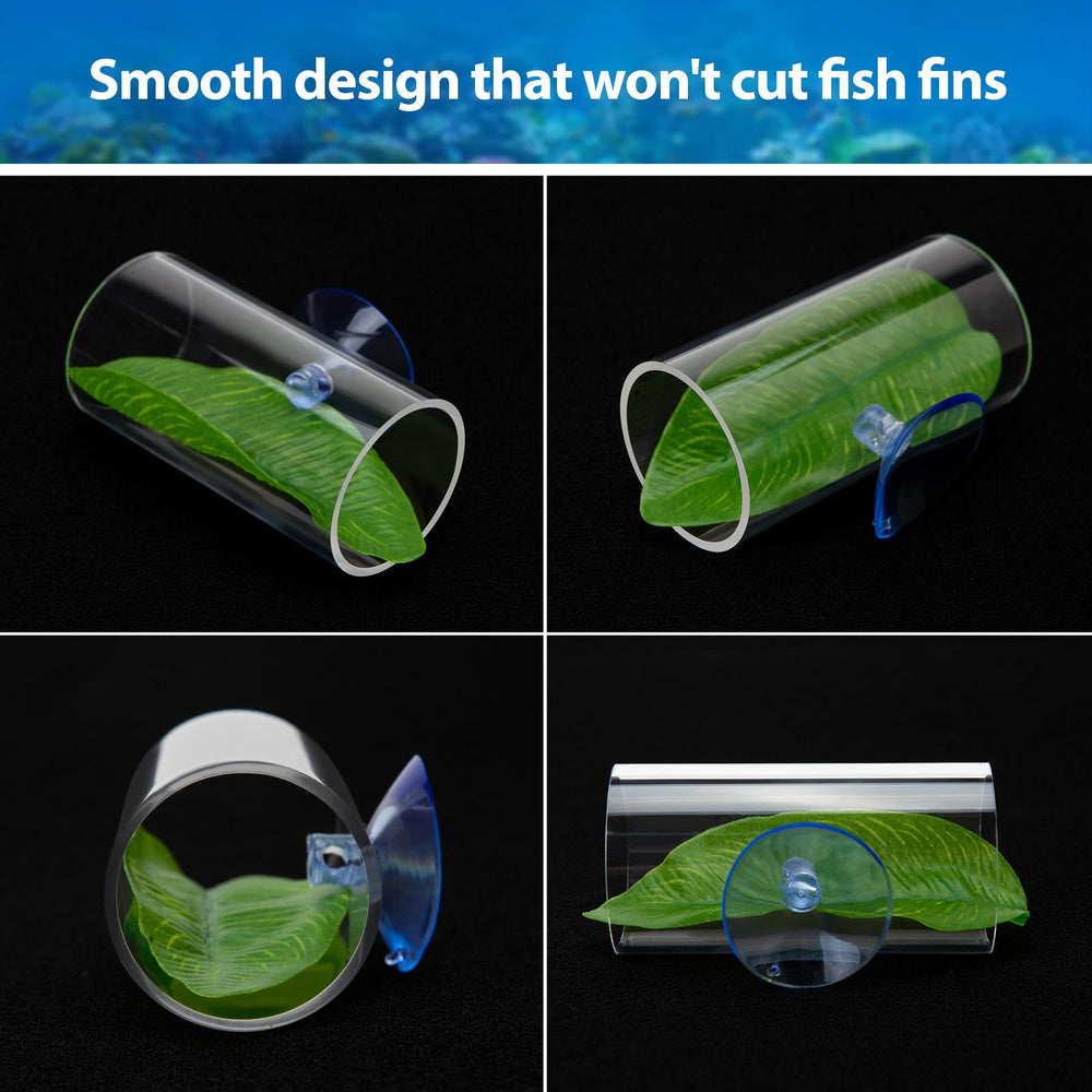 CousDUoBe Betta tank decor observation-friendly detail helps monitor health and behavior.