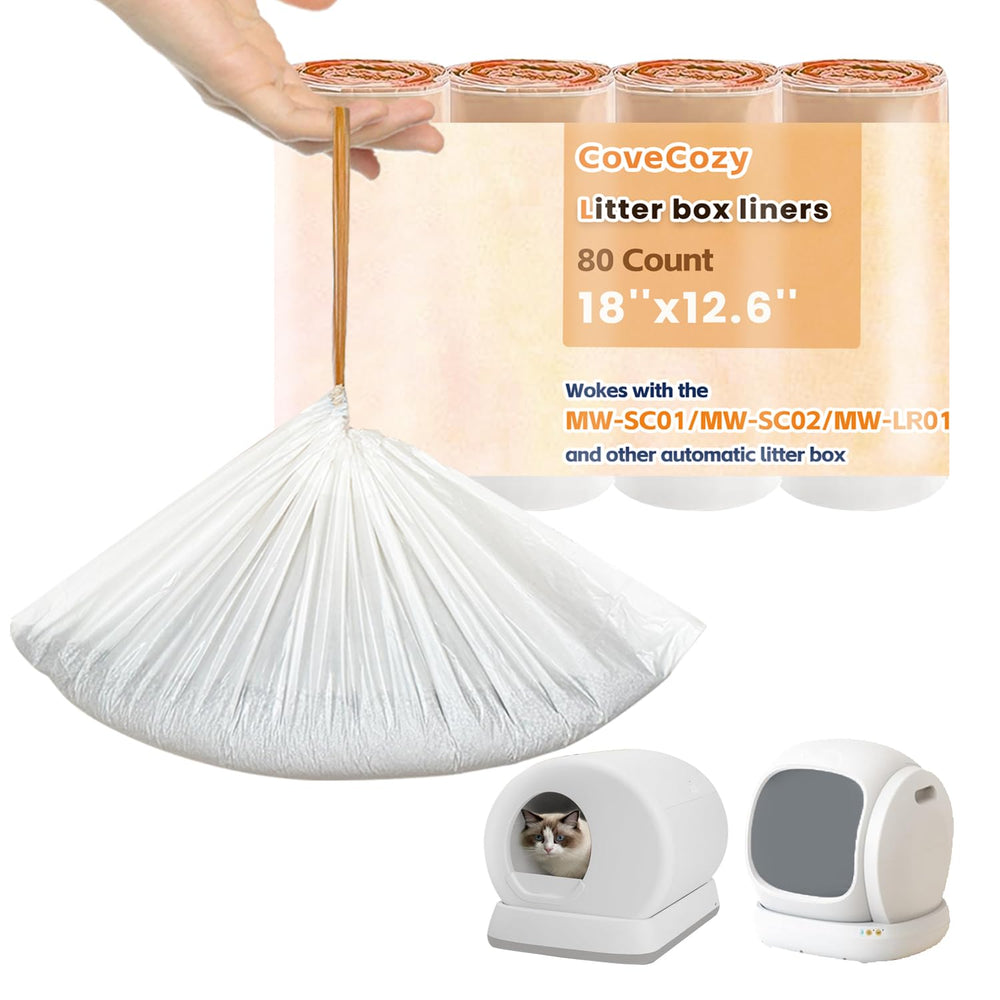 CoveCozy large-capacity liner fits 18 by 12.6 inch boxes for extended use.