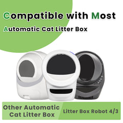 CoveCozy drawstring design for secure closure after litter box use