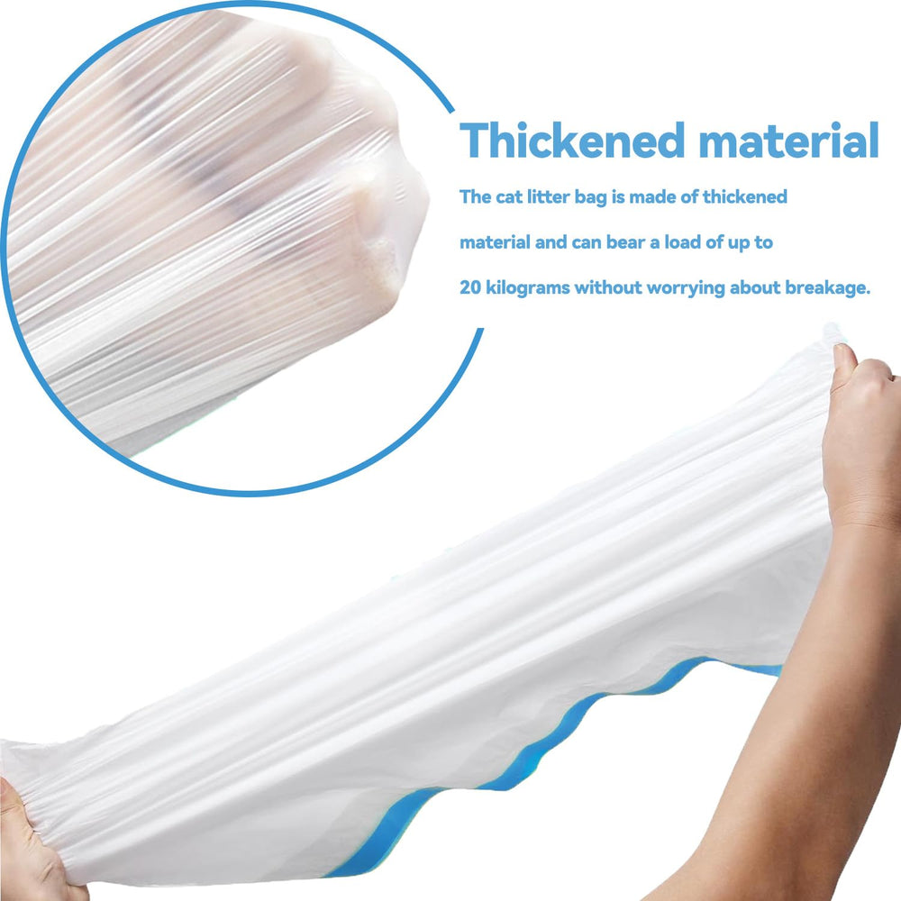 CoveCozy tear-friendly bags speed up bag removal and disposal