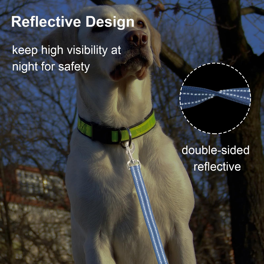 Cover Geny Nylon Short Leash 24in padded-handle for comfortable, shock-absorbing control.