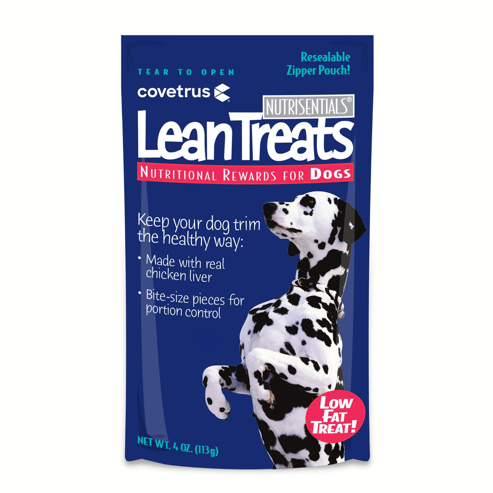 12-pack Covetrus Lean Treats display for ongoing dog rewards