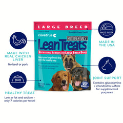 Covetrus Nutrisential Lean Treats chicken flavor real chicken adds palatability