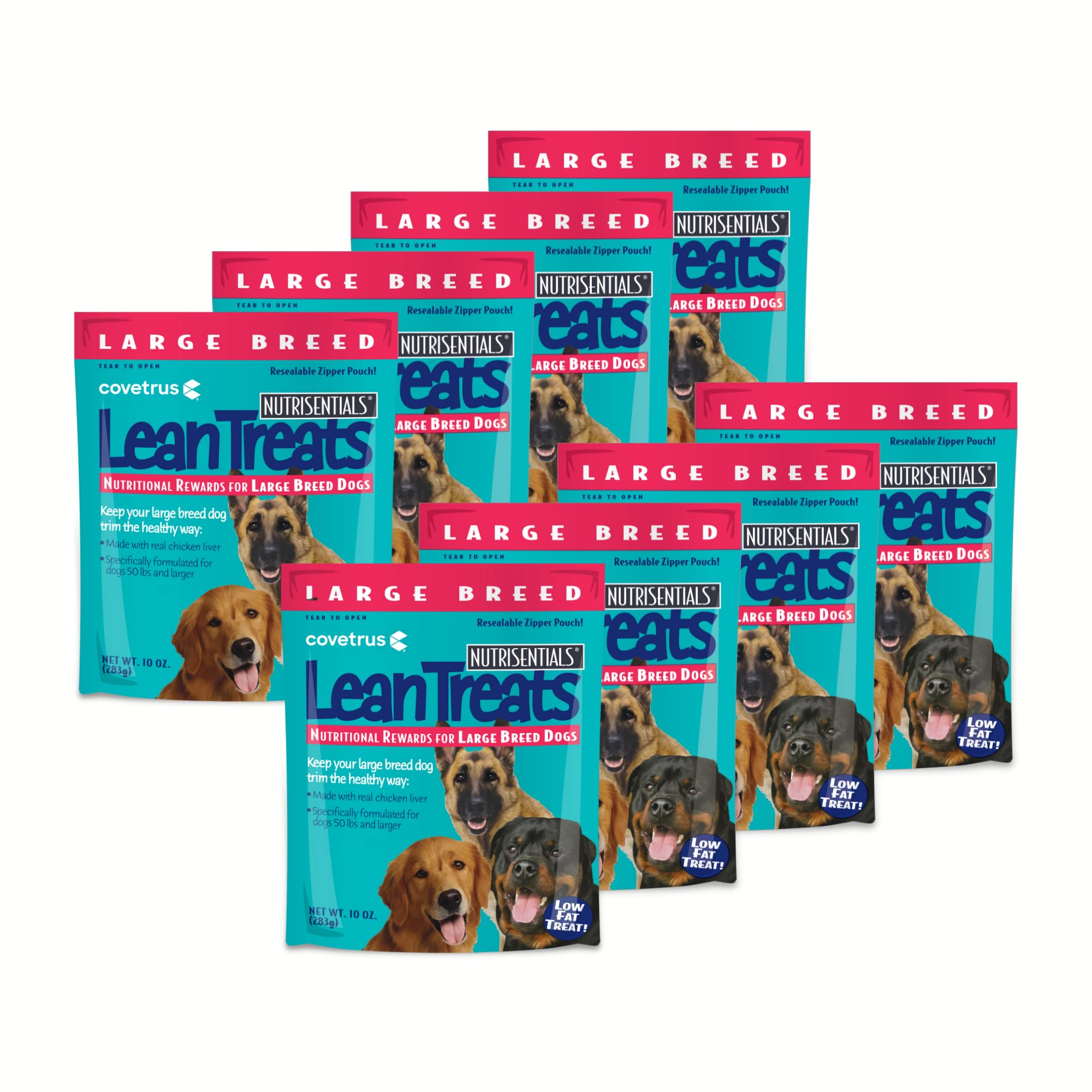 Covetrus Nutrisential Lean Treats for Large Dogs soft-chewy closeup for easy chewing