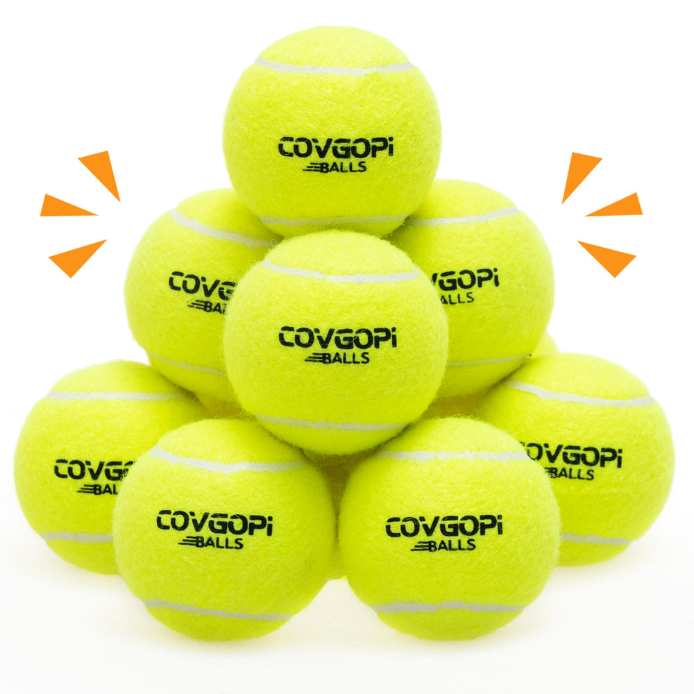 Covgopi dog tennis ball 2.5-inch ready for fetch and training.