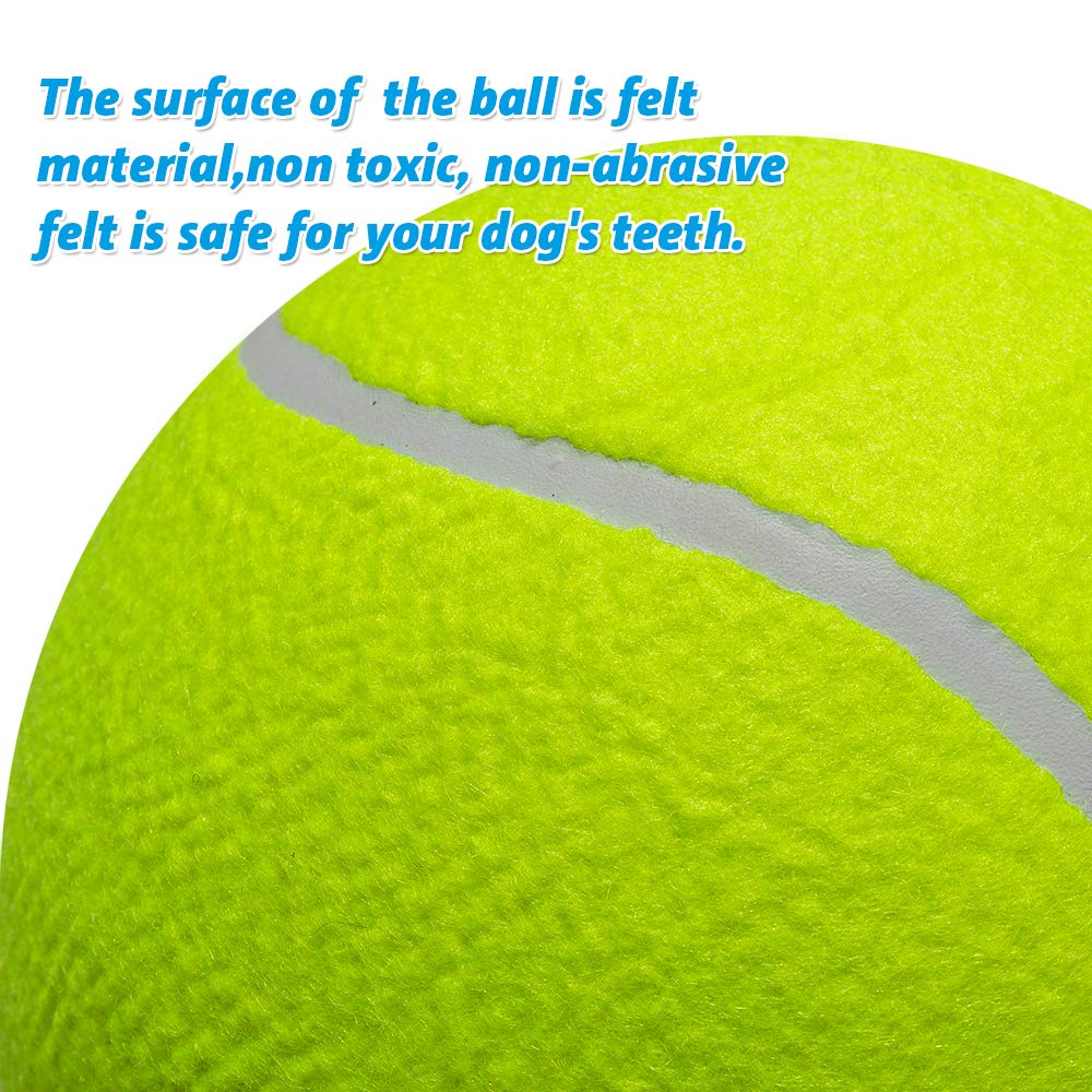 covgopi durable natural rubber ball withstands active play.