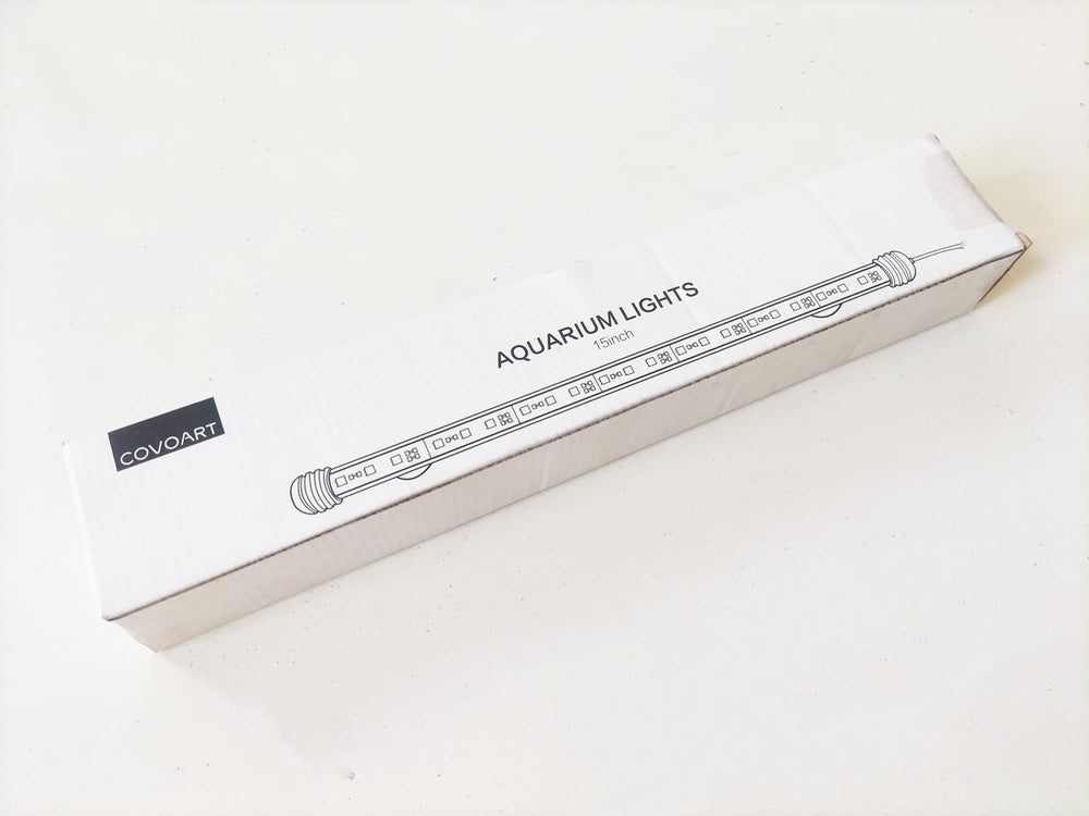 COVOART low-voltage 12V design improves safety around aquariums.