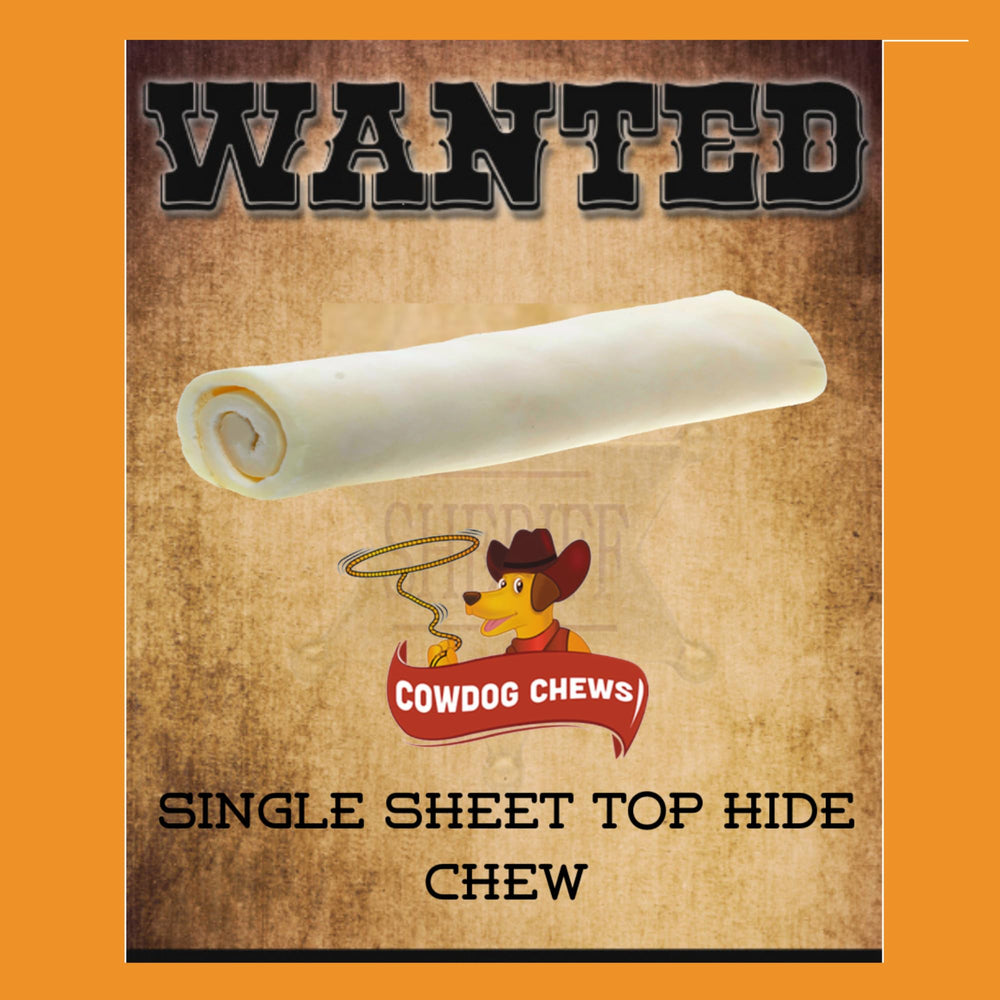 Cowdog Chews Rawhide Meaty Rolls beef filling boosts flavor engagement.