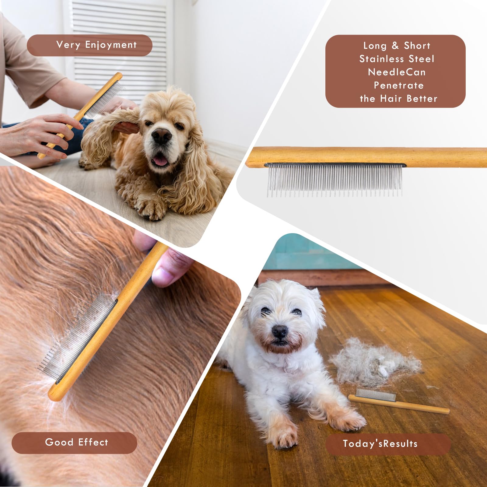 COZYGIFT mats and tangles removal demo for quick grooming sessions.