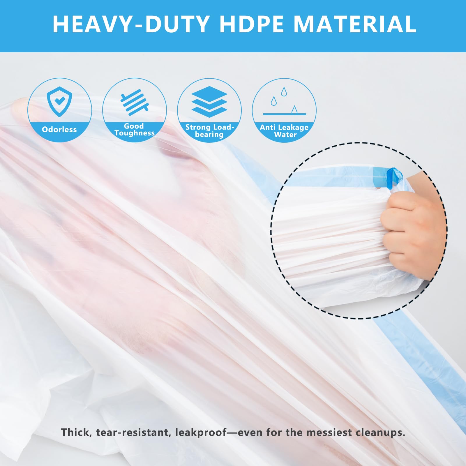 Coziley versatile-use bags suitable for litter drawers and waste bins.