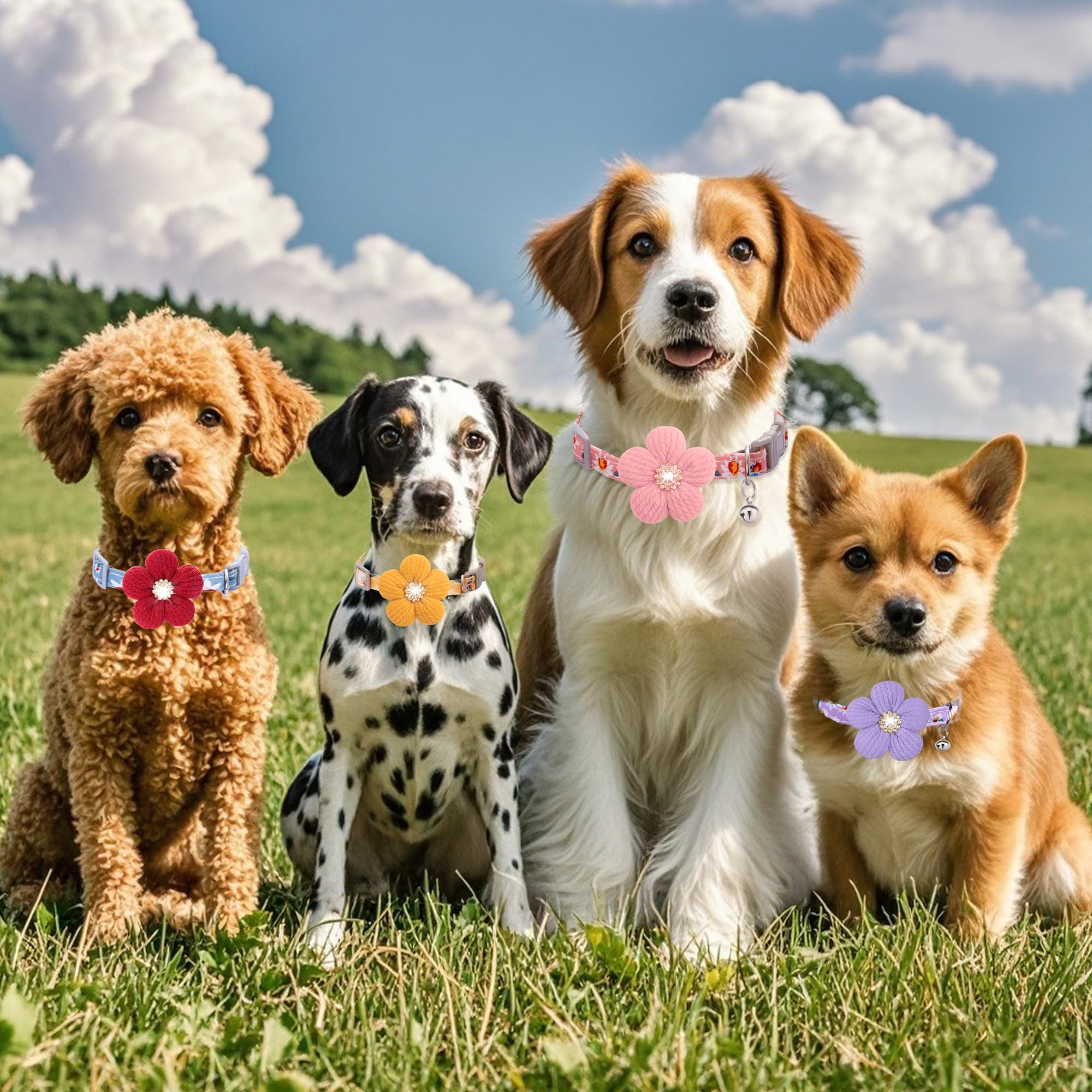 COZIRAE-dress-up-pet-collar suitable for photos, parties, and weekends