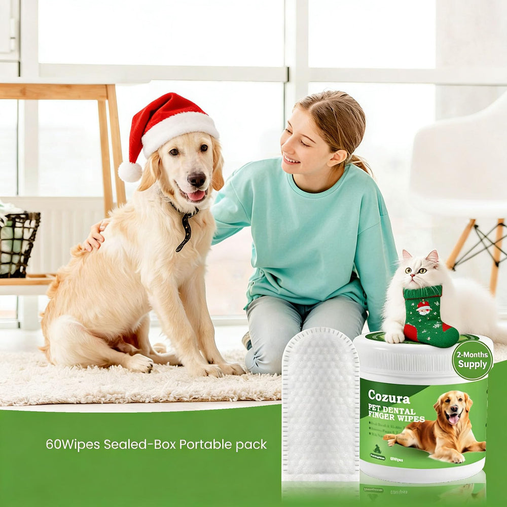 Cozura Teeth Cleaning Wipes after meals for quick cleanup and comfort