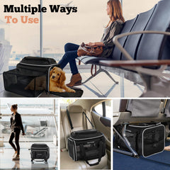 Cozy Cruiser wire-frame durability with side support prevents sagging during use.