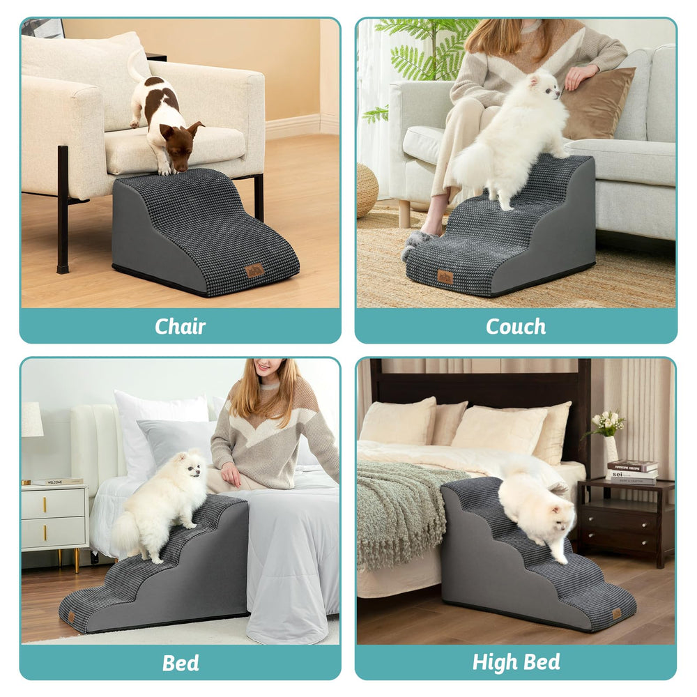 COZY KISS back-handle makes moving the stairs simple and portable