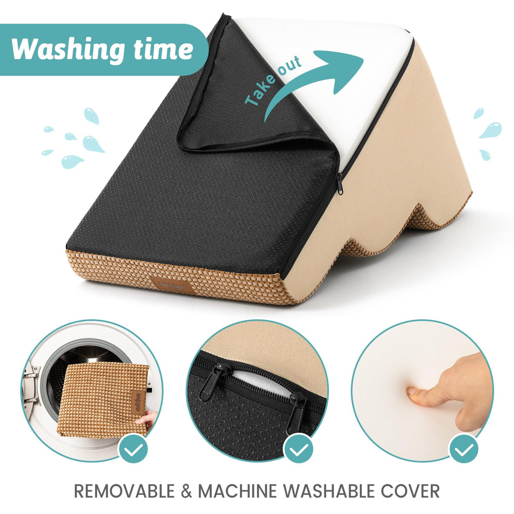 COZY KISS dog stairs easy-assembly and cleaning for quick setup