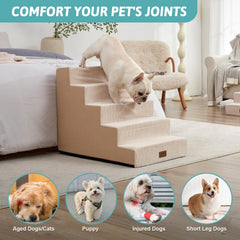 COZY KISS non-slip base keeps steps steady on any floor surface