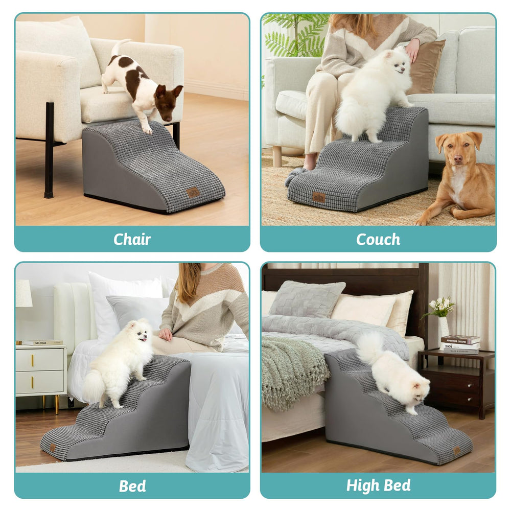 COZY KISS dog stairs size-appropriate for beds and couches