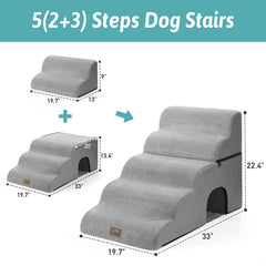 COZY KISS stairs tunnel entry hole for cat or small dog access