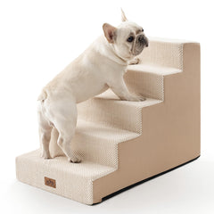 COZY KISS dog stairs wide-base provide stable climbing for high beds