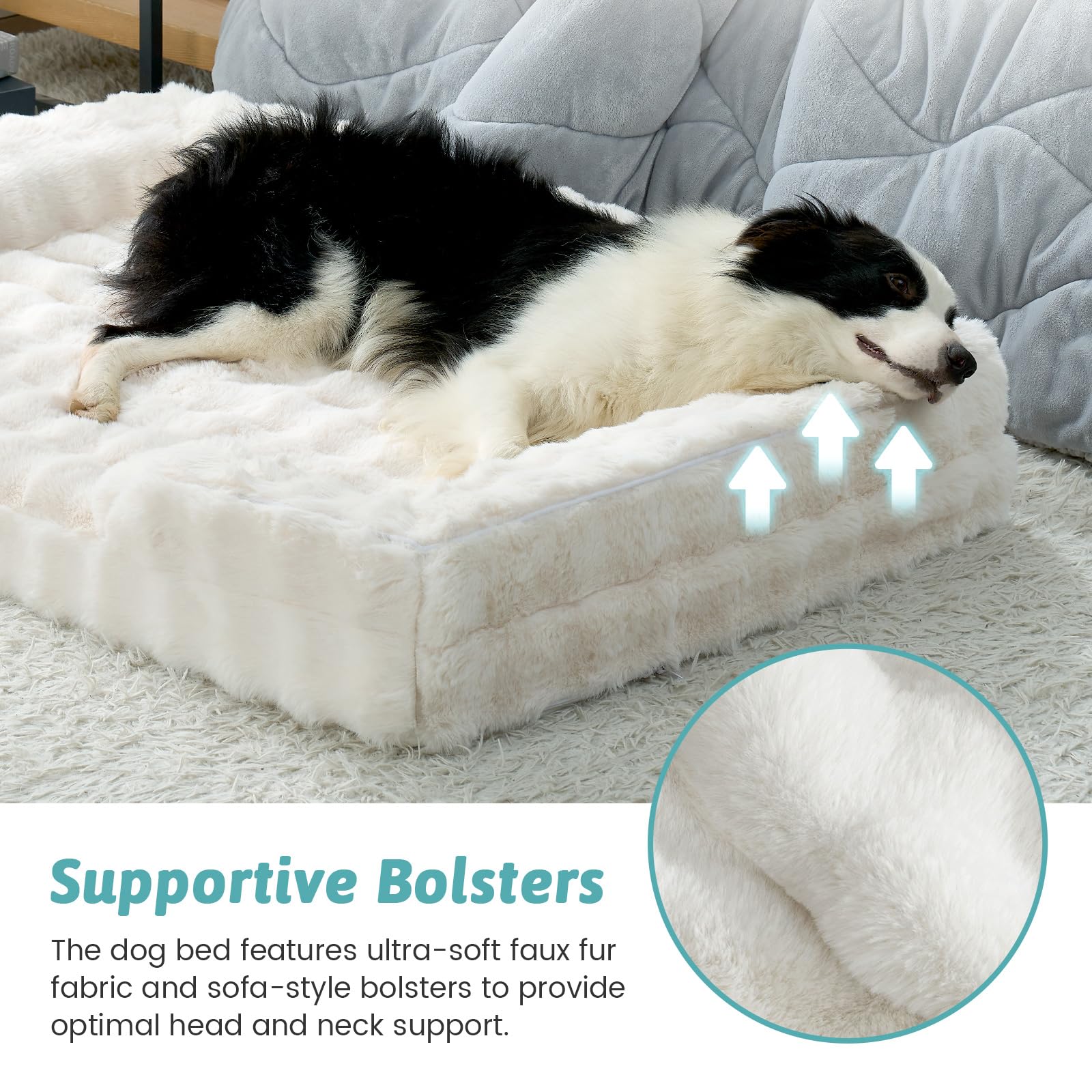 COZY KISS bed large suitable for indoor or outdoor use.