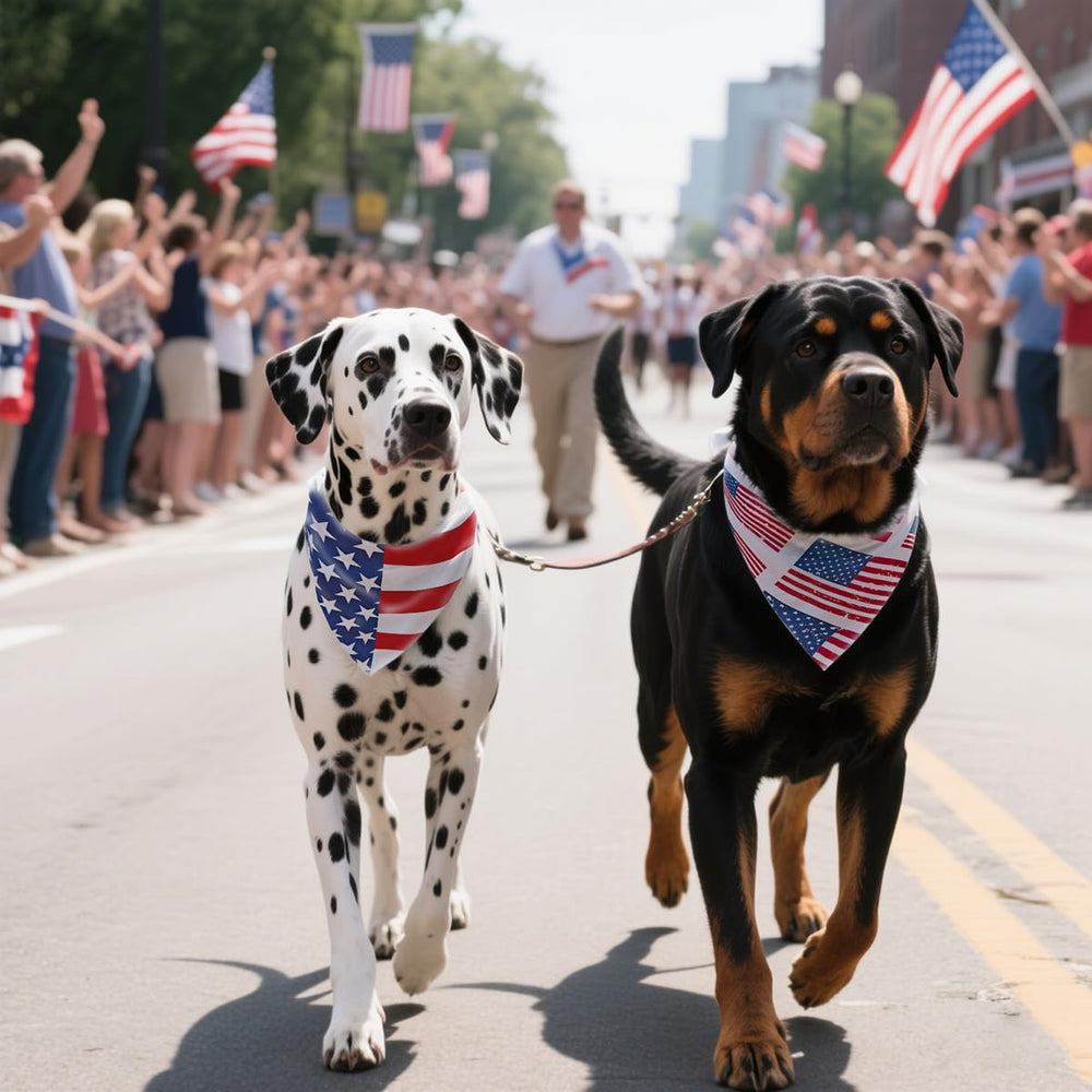 CozyHaus memorial day outfit for dogs enhances festive celebrations