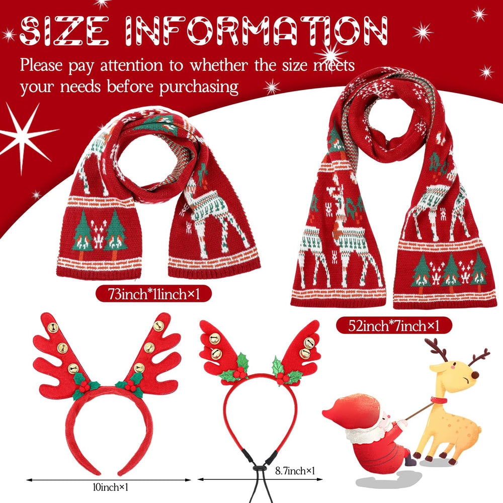 Cozypower owner scarf Christmas pattern for cozy gatherings