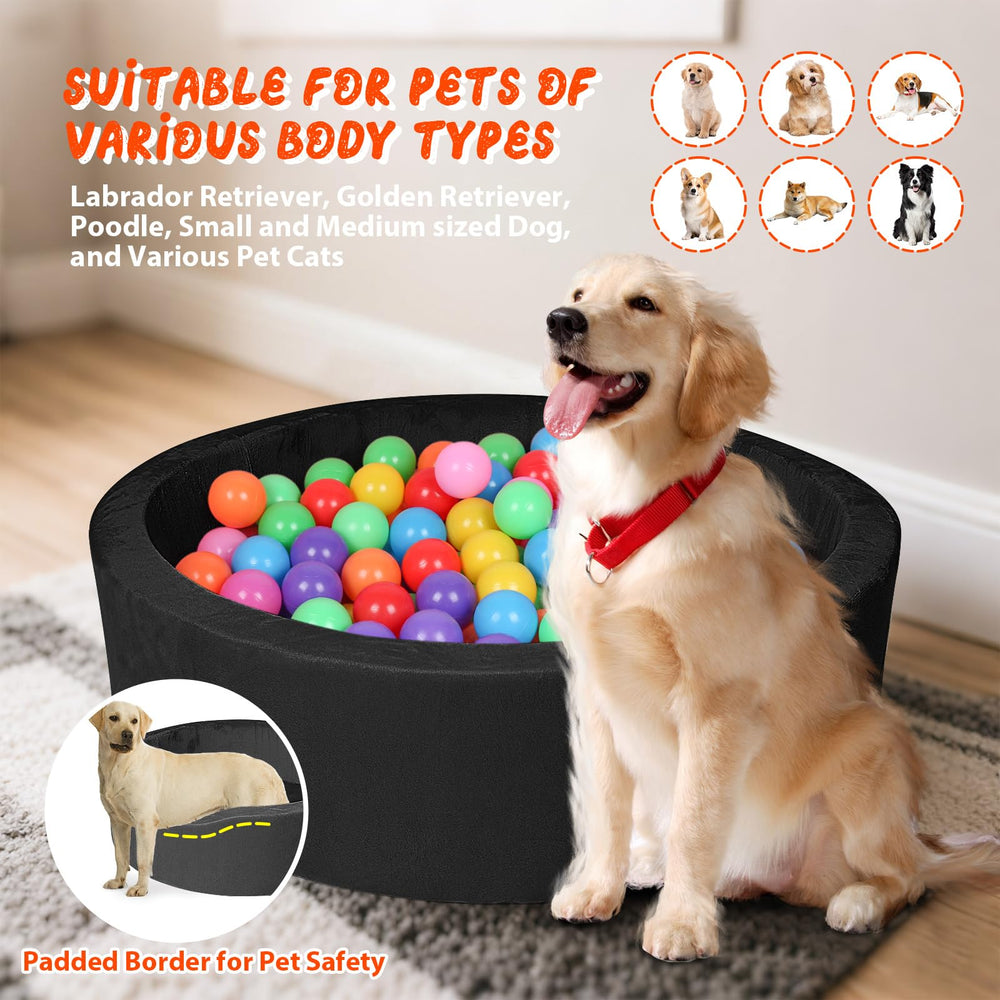 COZYTRAUM ball pit expansion after unpacking to full shape