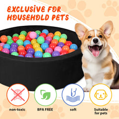 COZYTRAUM round bed for small pets cushions paws during play