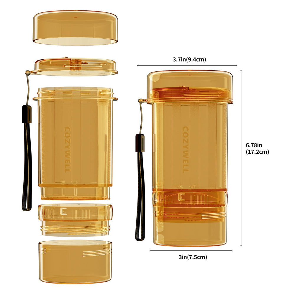 COZYWELL Cricket Calcium Mixer portable nutrition dispenser supports on-the-go reptile care