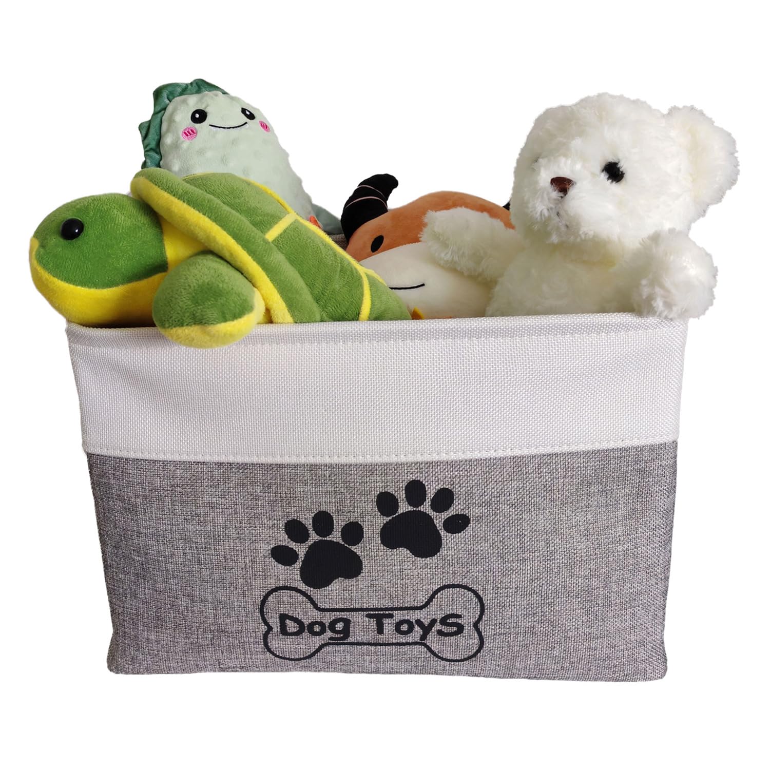 CPAKOWLGOO Cotton imitation exterior with EVA layer for durable toy storage.