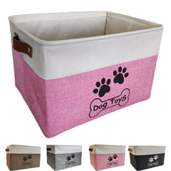 CPAKOWLGOO dog toy bin stands upright with steel frame for organized storage.