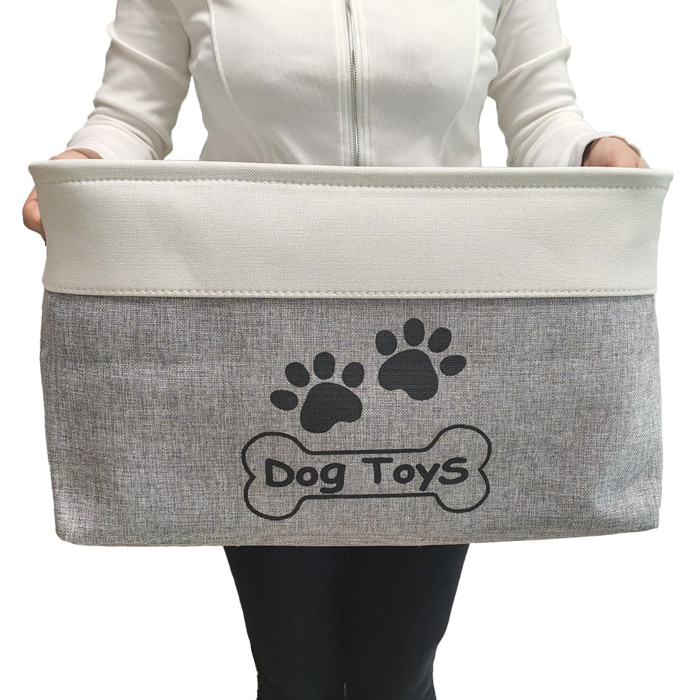 CPAKOWLGOO large dog toy bin structure with sturdy frame for tidy storage