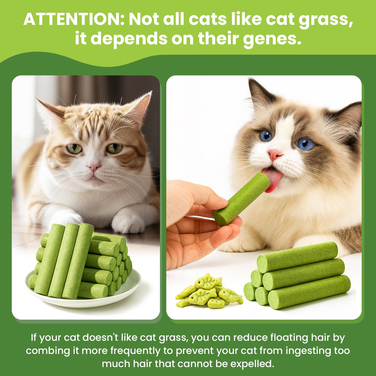 CPFK Cat Grass Sticks indoor-cat-use image shows a treat suitable for indoor cats.