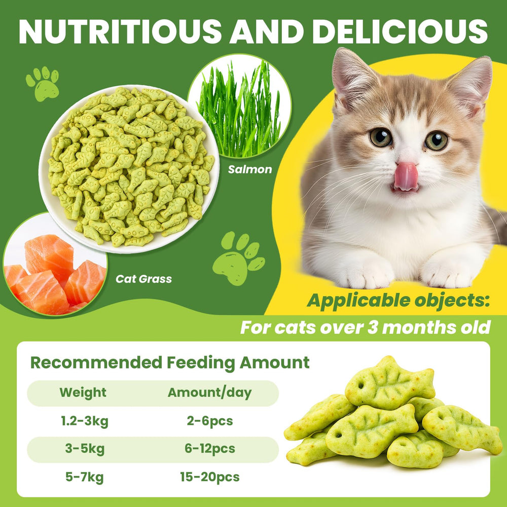 CPFK Cat Grass Sticks natural-ingredients close-up emphasizes folic acid and immune support.
