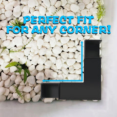 CPLIKE aquarium decor tunnel hideout offers safe entry points for shrimp and fish